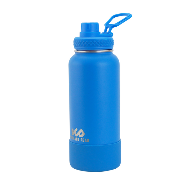HYDRAPEAK 40 oz Stainless Steel Water Bottle - Blue