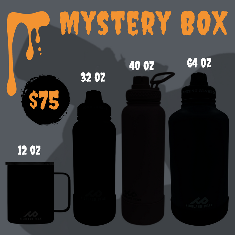 MYSTERY BOX | One 32 oz - One 40 oz - One 64oz - One 12 oz mug + Mystery Item