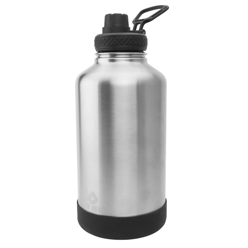 The Coldest Sports Water Bottle 64 oz Wide Mouth Insulated Stainless Steel  Thermos 