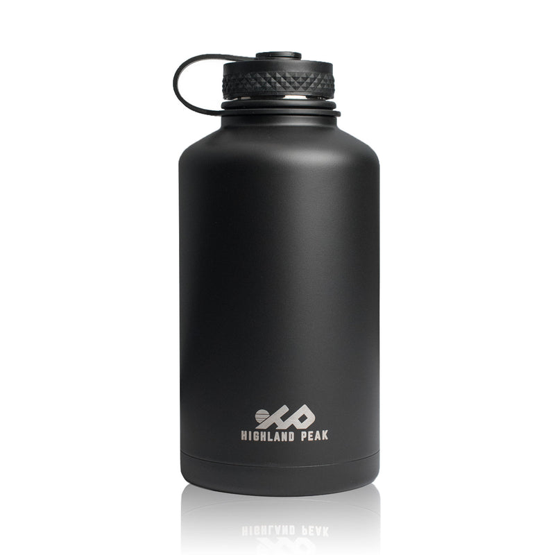 64 oz Insulated Water Bottle,Vacuum Stainless Steel,with Paracord