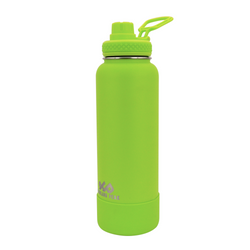 40oz Collapsible Water Bottle with Straw Lids & Paracord Handle