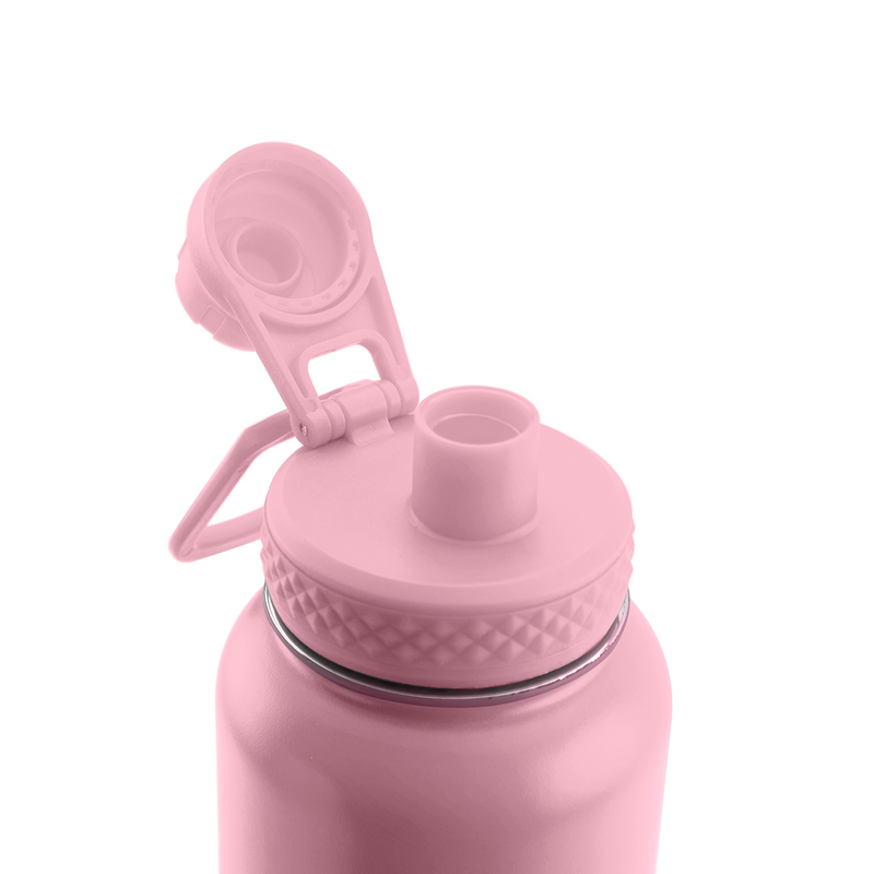 Pink Cute Reusable Insulated Metal Water Bottle