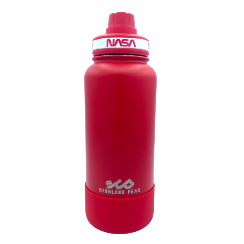 BluePeak Double Wall Insulated Stainless Steel Water Bottle With