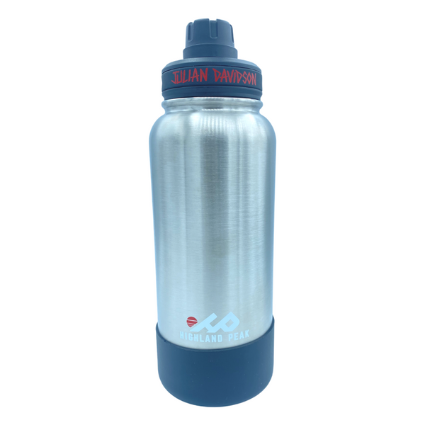 Julian Davidson - Silver/Black - 32 oz Bottle