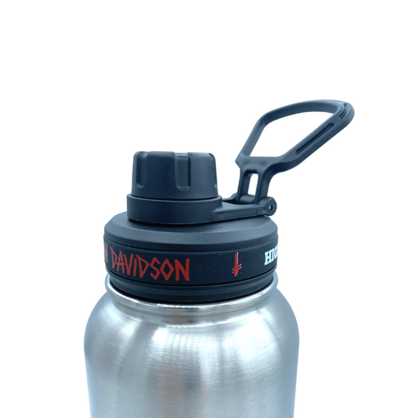 Julian Davidson - Silver/Black - 32 oz Bottle